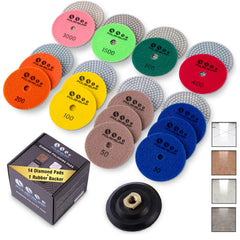 POLISHSURF front packaging showing 15-piece polishing kit for quick identification and convenience