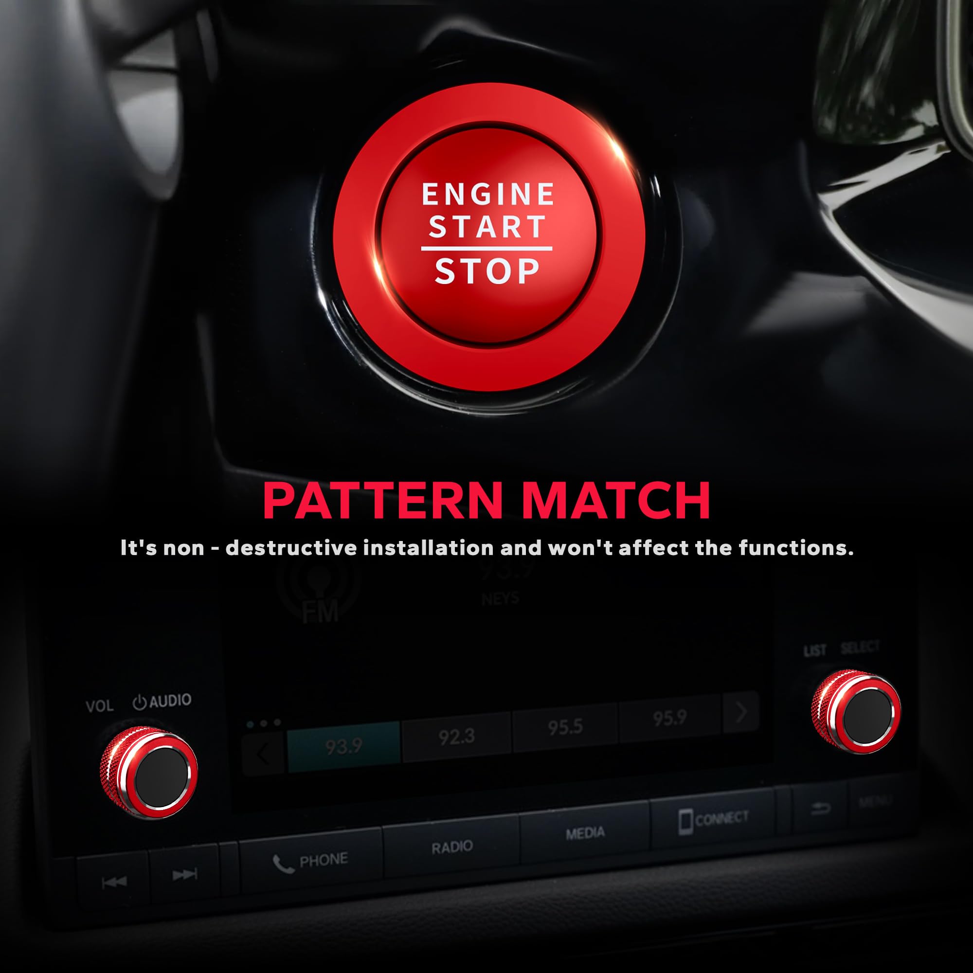 Polodunn push start and hazard covers displaying improved durability