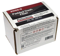 Polyvance close-up of filler texture demonstrating smooth hand-sanding benefit