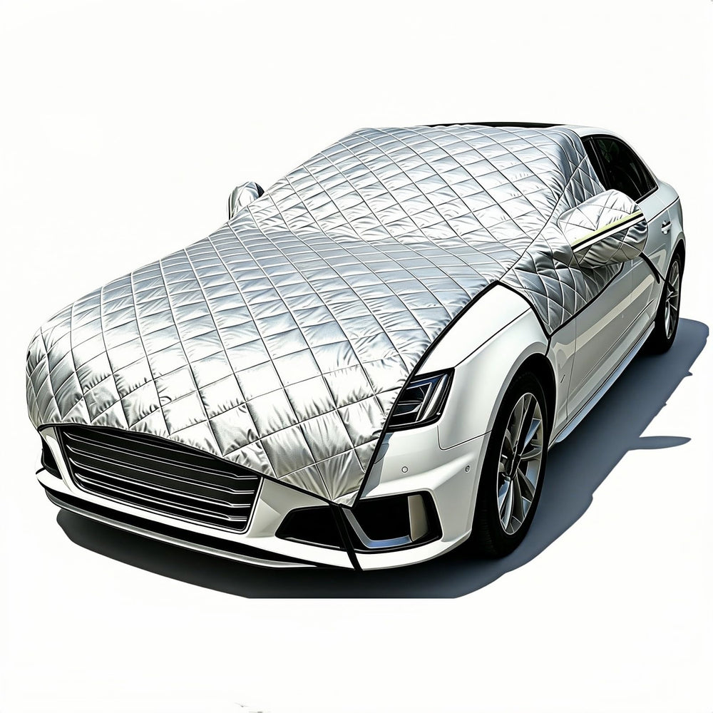 PONYBRO full-coverage front view showing windshield and hood protection