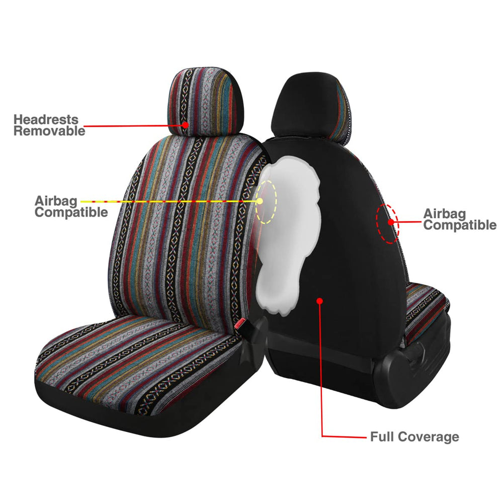 PONYJOYUP rear bench cover full view protecting three-seat area