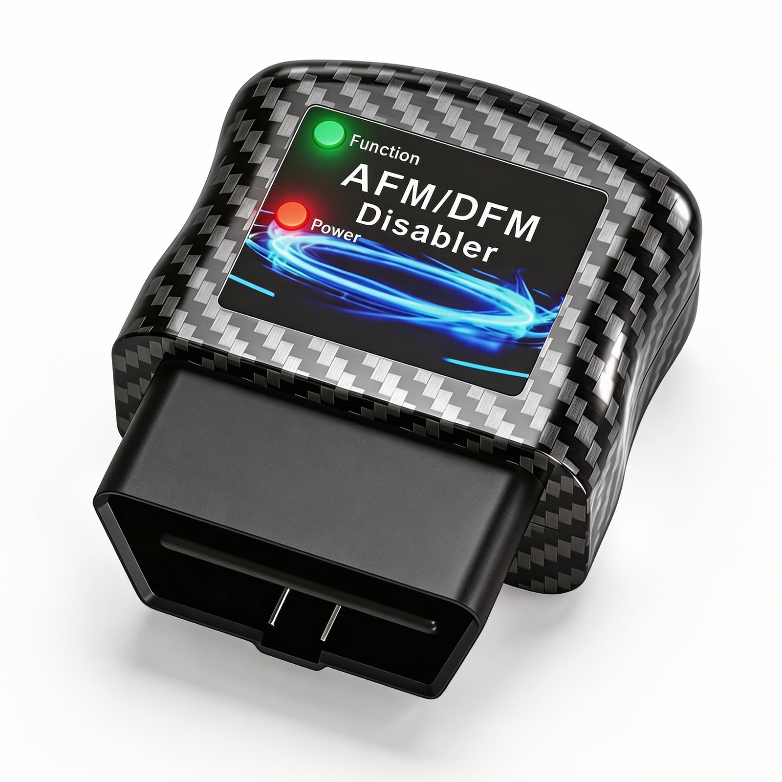 Pooperws front view with OBD-II plug showing instant disable benefit