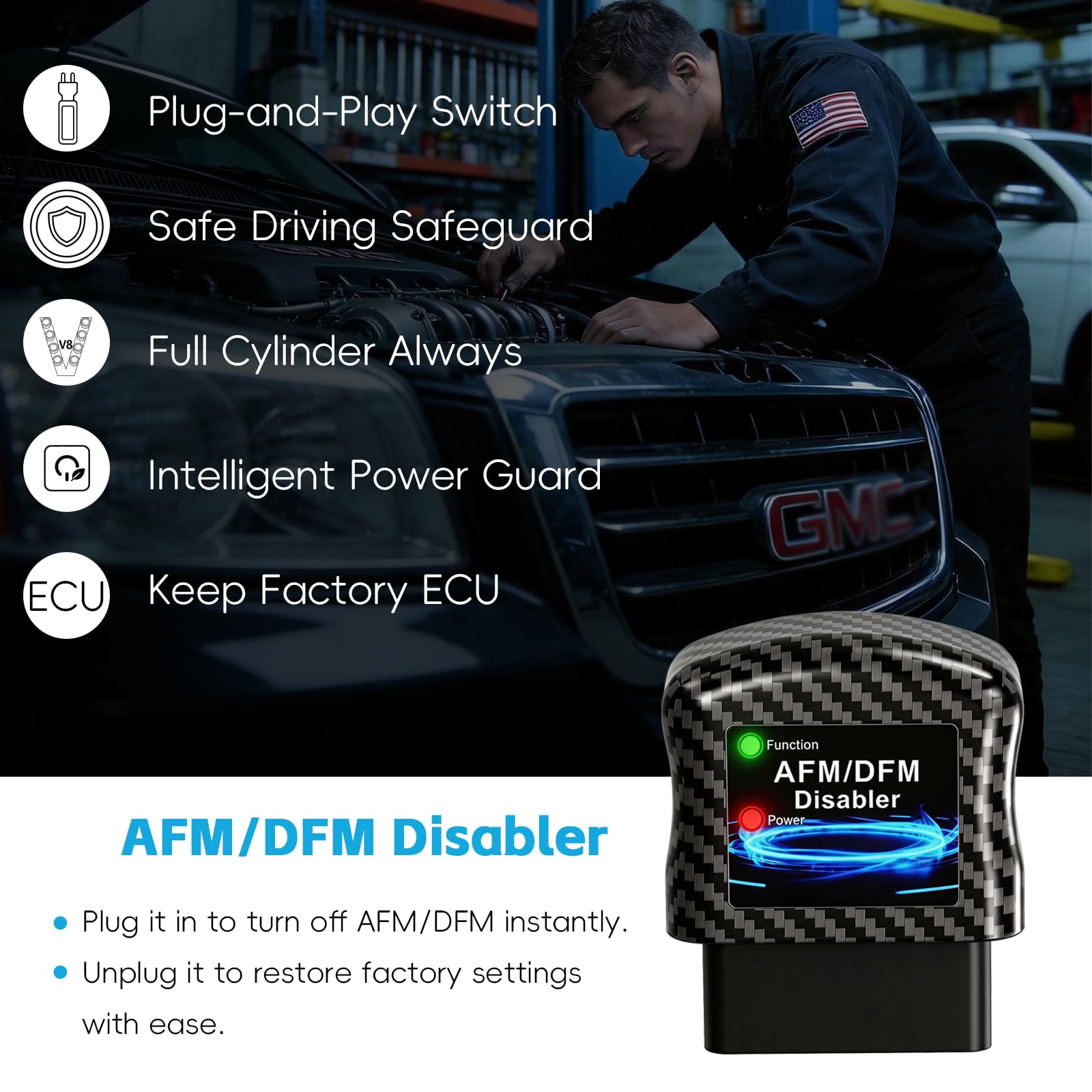Pooperws installed under dash in a GM vehicle for consistent power
