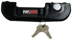 Pop & Lock PL5100 front view showing black lock, clear fit and protection