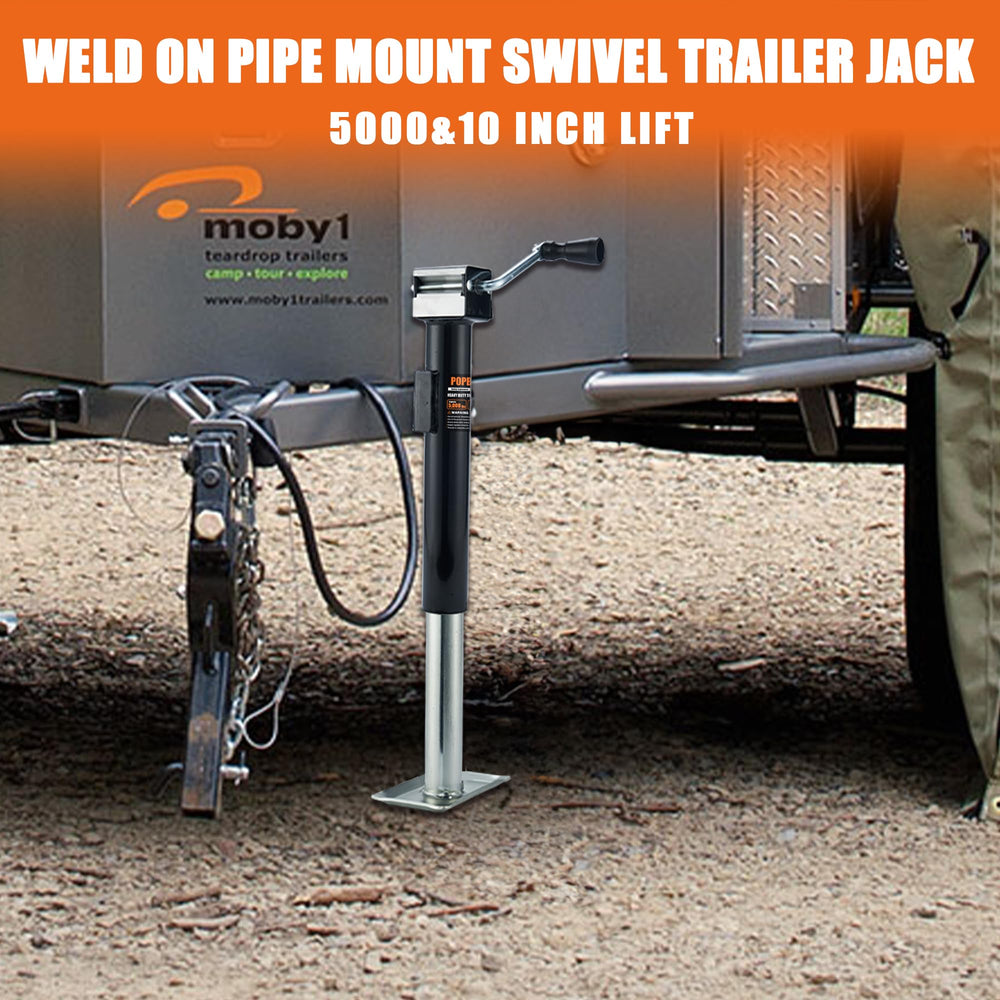 POPBULL close-up of side-wind handle and mechanism for easy manual height adjustment