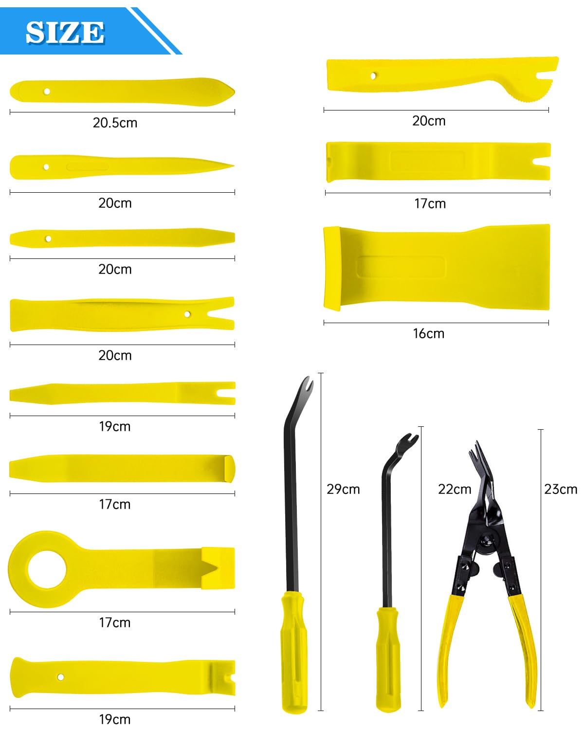 Poraxy tools neatly arranged in zippered bag for portable organization benefit