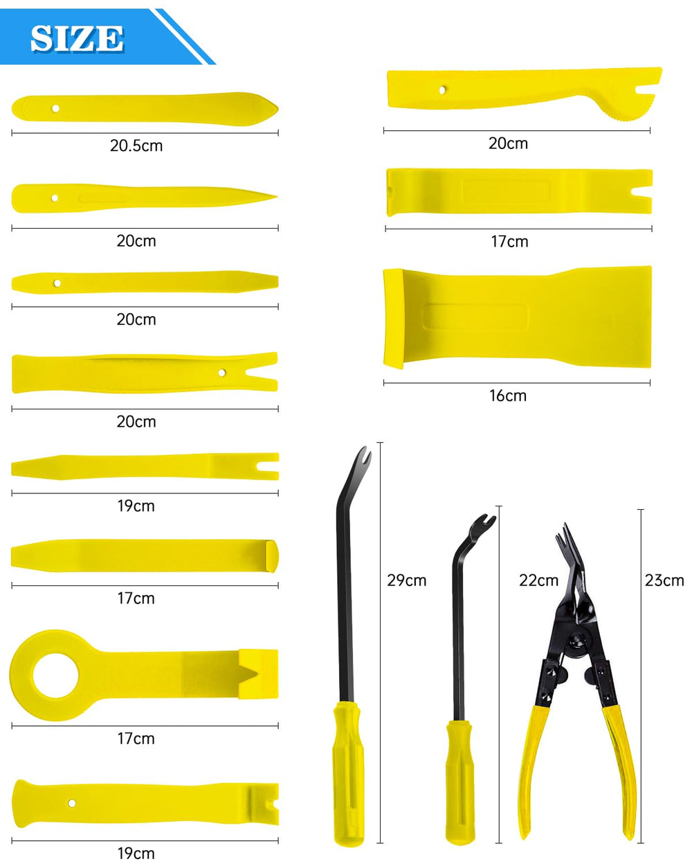 Poraxy tools neatly arranged in zippered bag for portable organization benefit