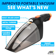 Power Practical ThisWorx LED light illuminating dark car floor for better visibility