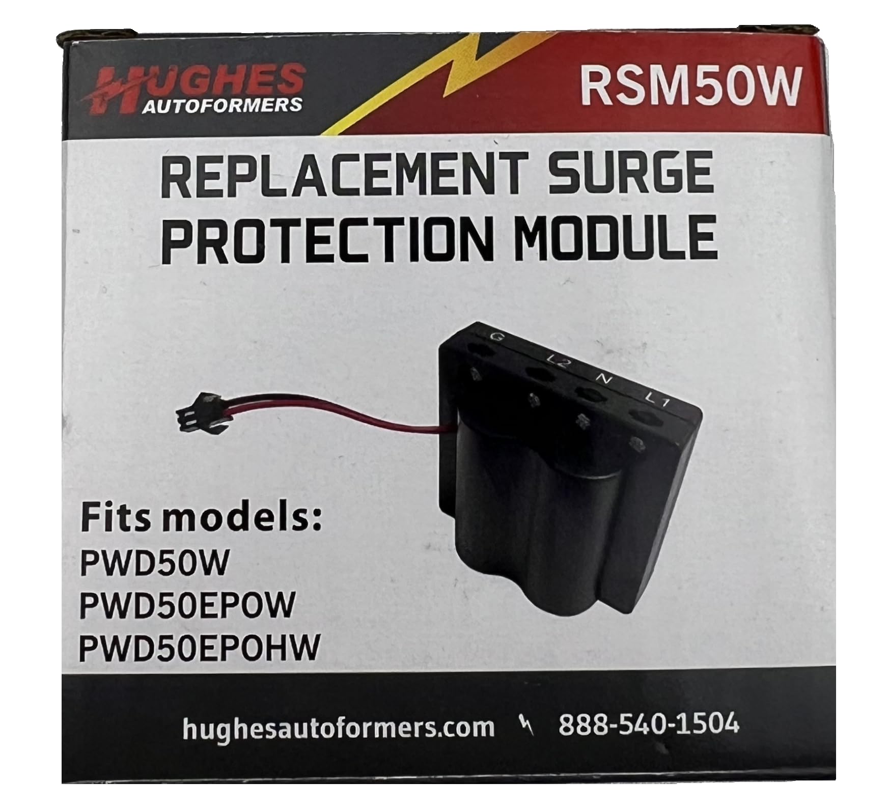 Power Watchdog RSM50W installed in RV breaker panel, enabling remote shore power monitoring