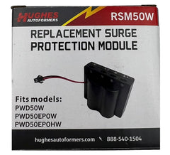 Power Watchdog RSM50W installed in RV breaker panel, enabling remote shore power monitoring