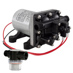 PowerMax front view showing pump housing and fittings, reliable replacement