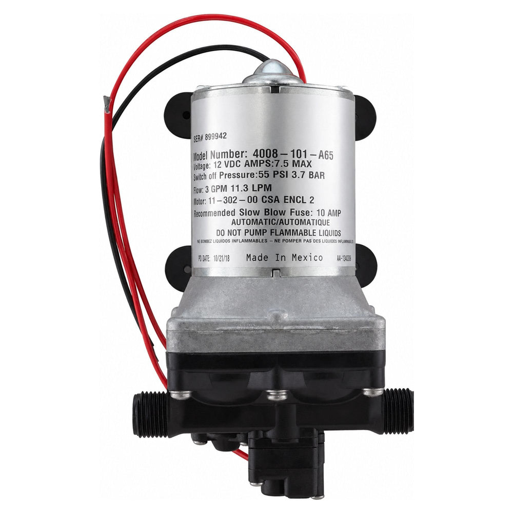 PowerMax close-up of built-in strainer to protect pump components