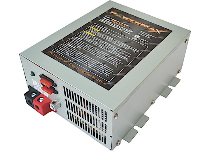 PowerMax PM3-55LK front panel deck-mount showing controls and benefit of compact installation