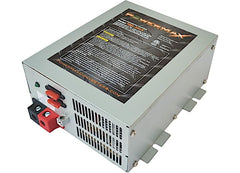 PowerMax PM3-55LK front panel deck-mount showing controls and benefit of compact installation