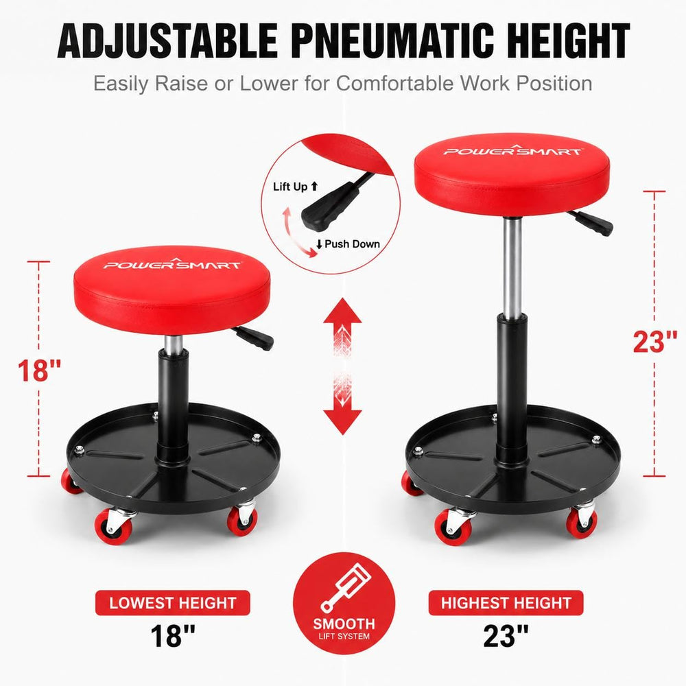 PowerSmart side profile demonstrating low-profile frame and height range for accessibility