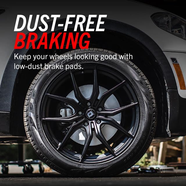 PowerStop rotor and pad installed on vehicle front showcasing smooth braking benefit