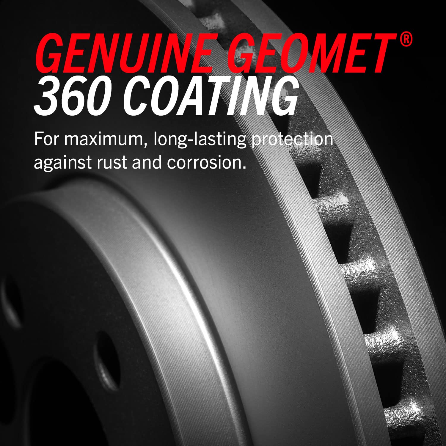 PowerStop rotor installed on hub illustrating direct-fit installation and restored braking