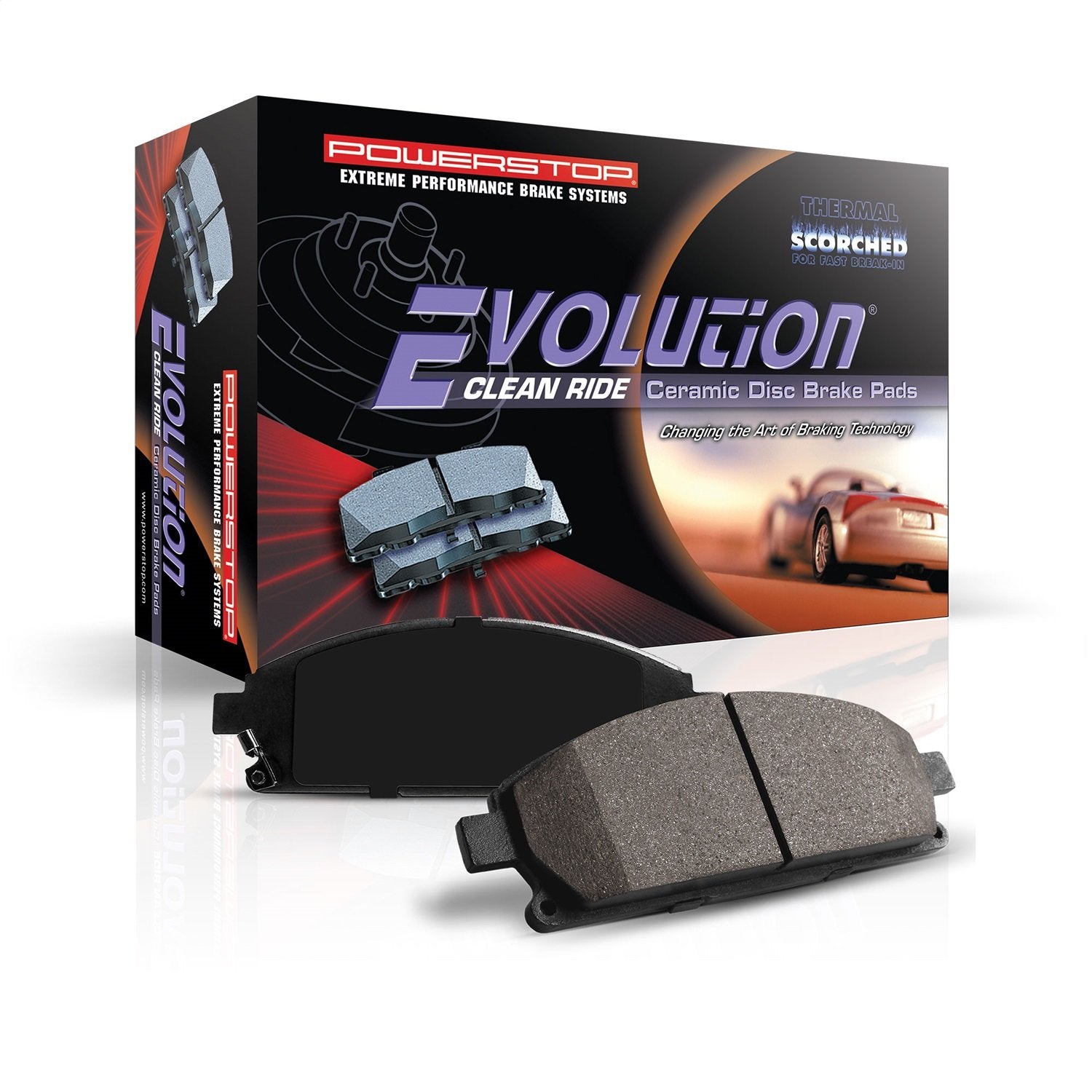 PowerStop Z16 front packaging showing pads and clear product ID for confident purchase