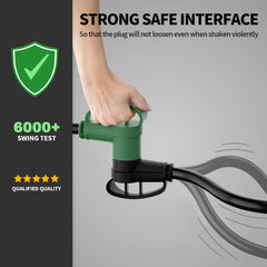POWGRN heavy-duty PVC cable jacket texture demonstrating weather and abrasion resistance