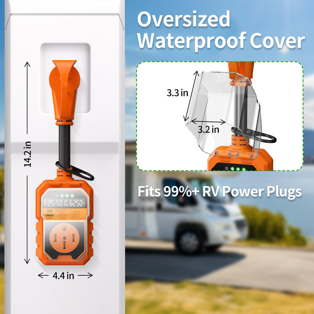 POWGRN size comparison in hand demonstrating compact portability