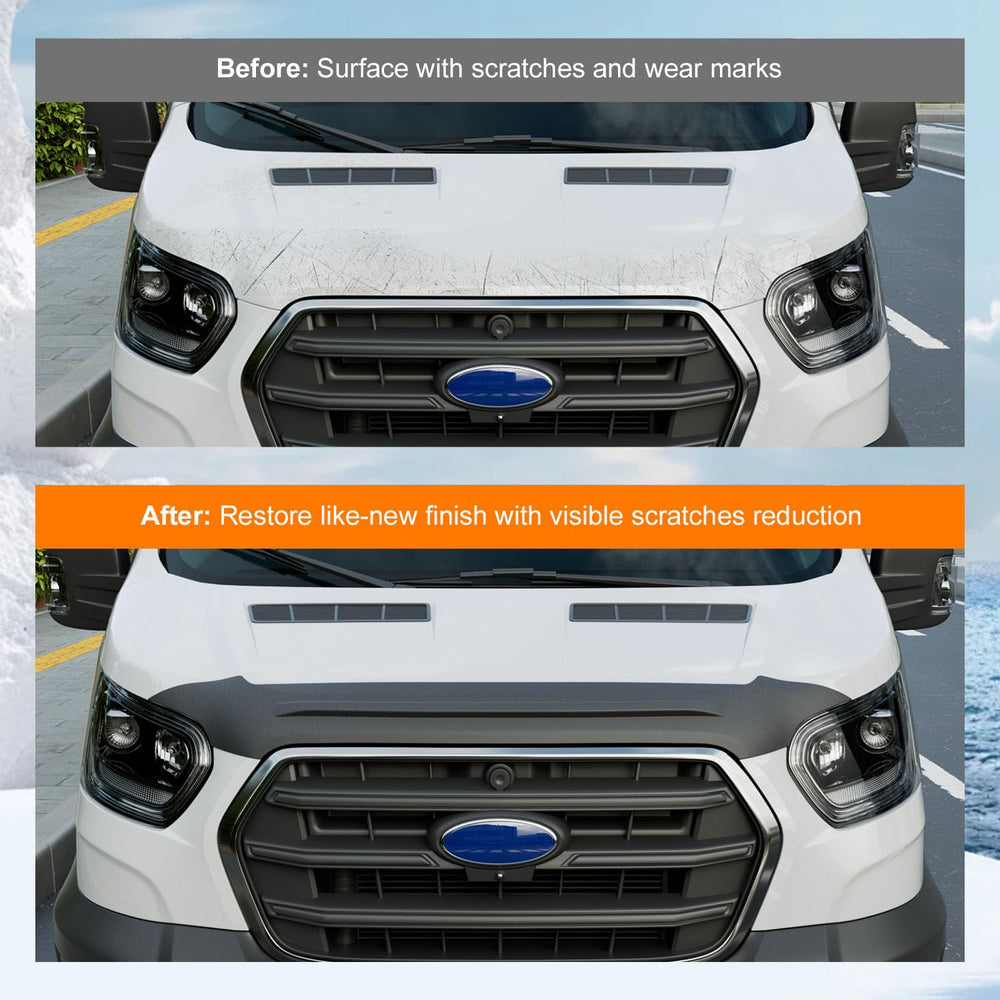 powoq installed side angle illustrating aerodynamic fit and debris redirection