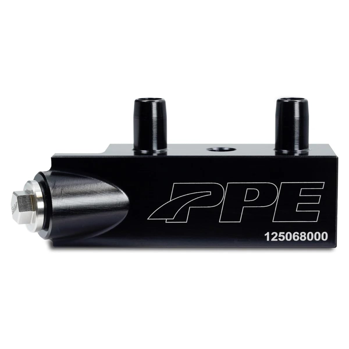 Pacific Performance Engineering front view showing valve shape and fitment benefit