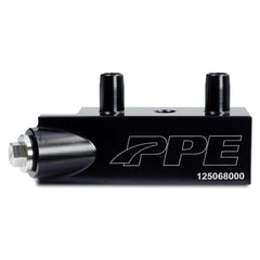 Pacific Performance Engineering front view showing valve shape and fitment benefit