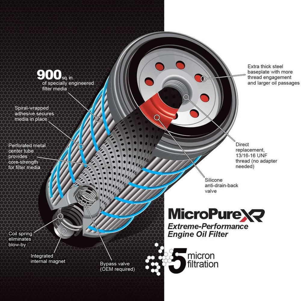 Pacific Performance Engineering filter installed on a Duramax engine demonstrating direct-fit benefit