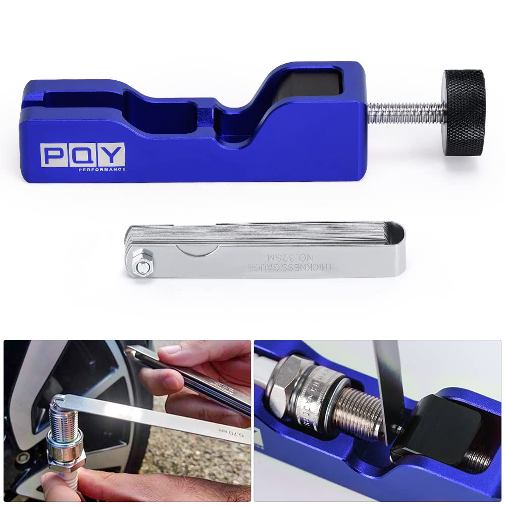 PQY feeler gauge blades spread showing range for precise gap measurement
