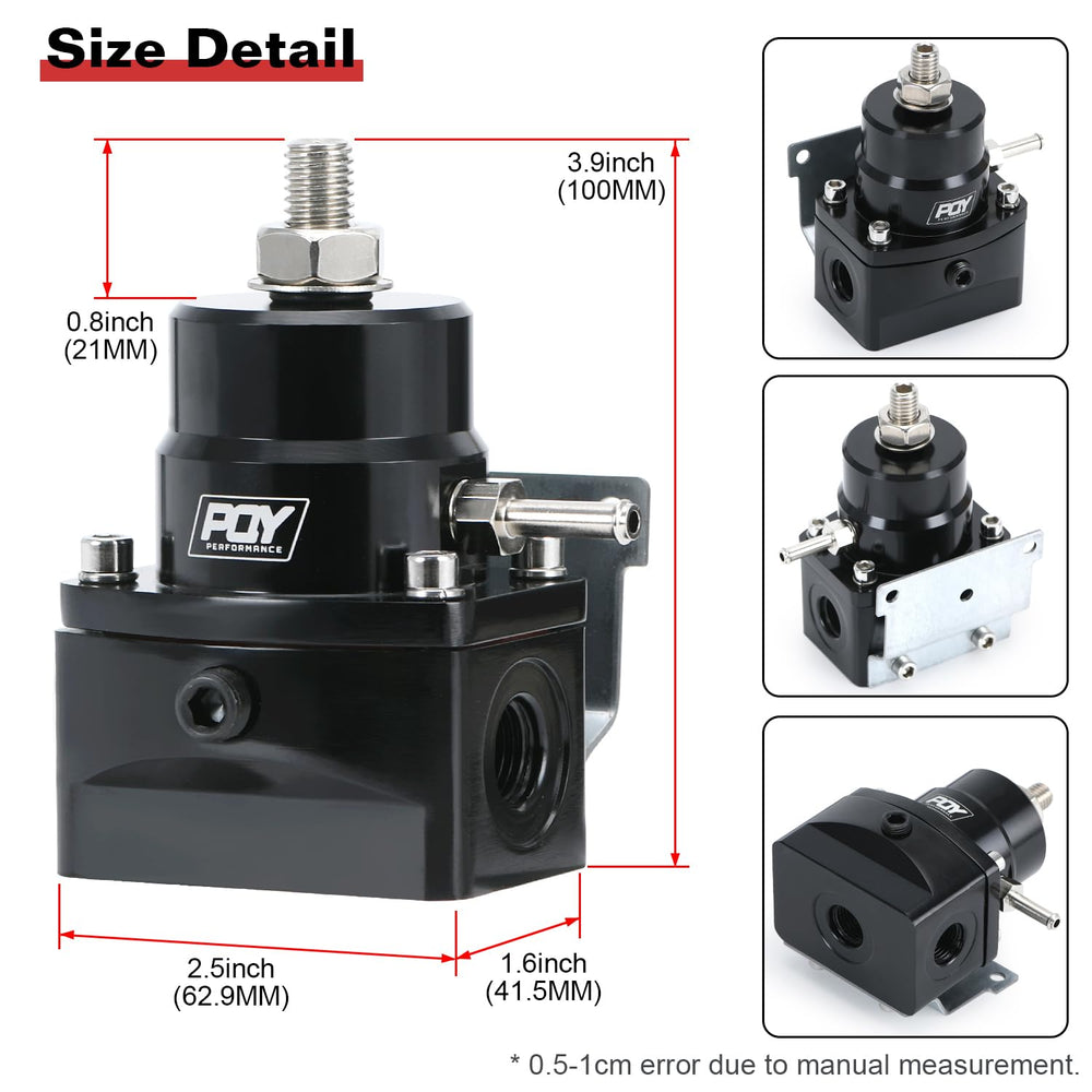 PQY regulator spring and internals view for simple pressure range swapping