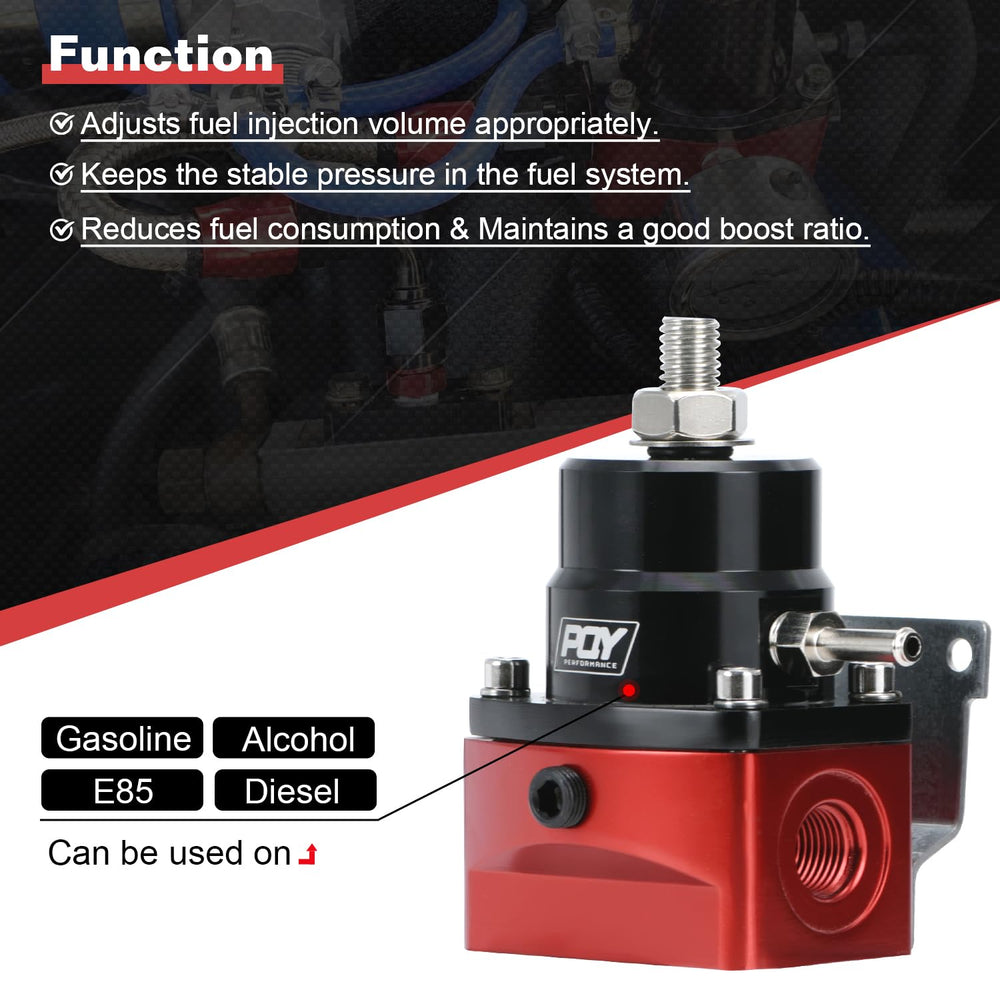 PQY regulator top adjustment closeup showing easy PSI tuning and control
