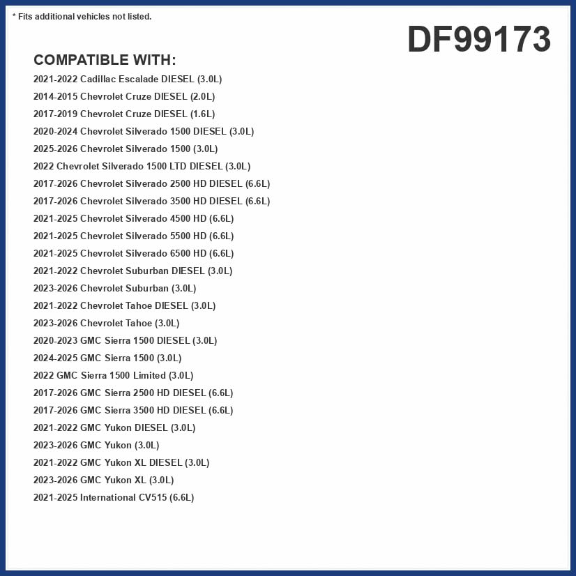 Premium Guard label detail with part number for correct fit confirmation benefit