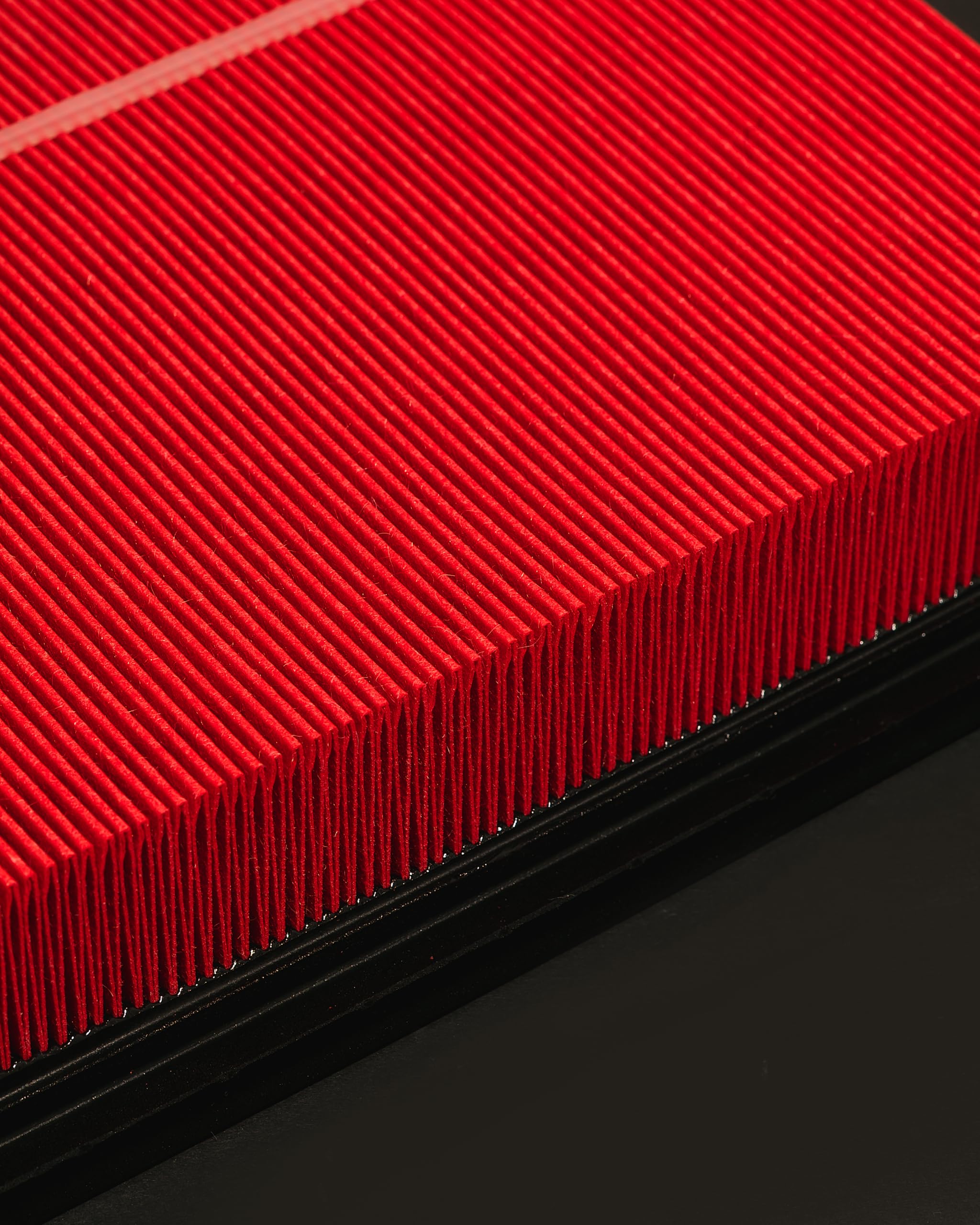 Premium Guard angled view displaying filter depth and construction for long dirt retention