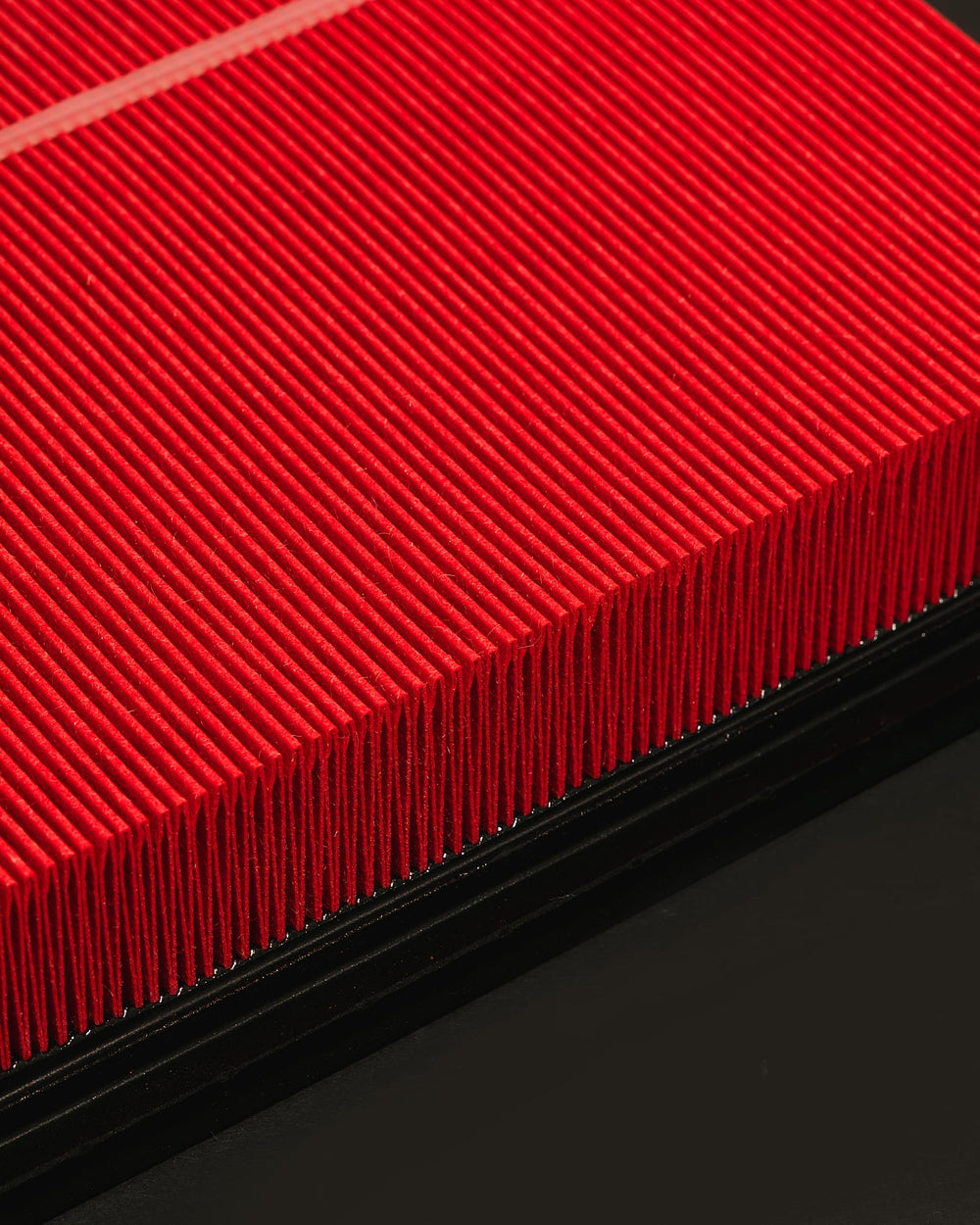 Premium Guard angled view displaying filter depth and construction for long dirt retention