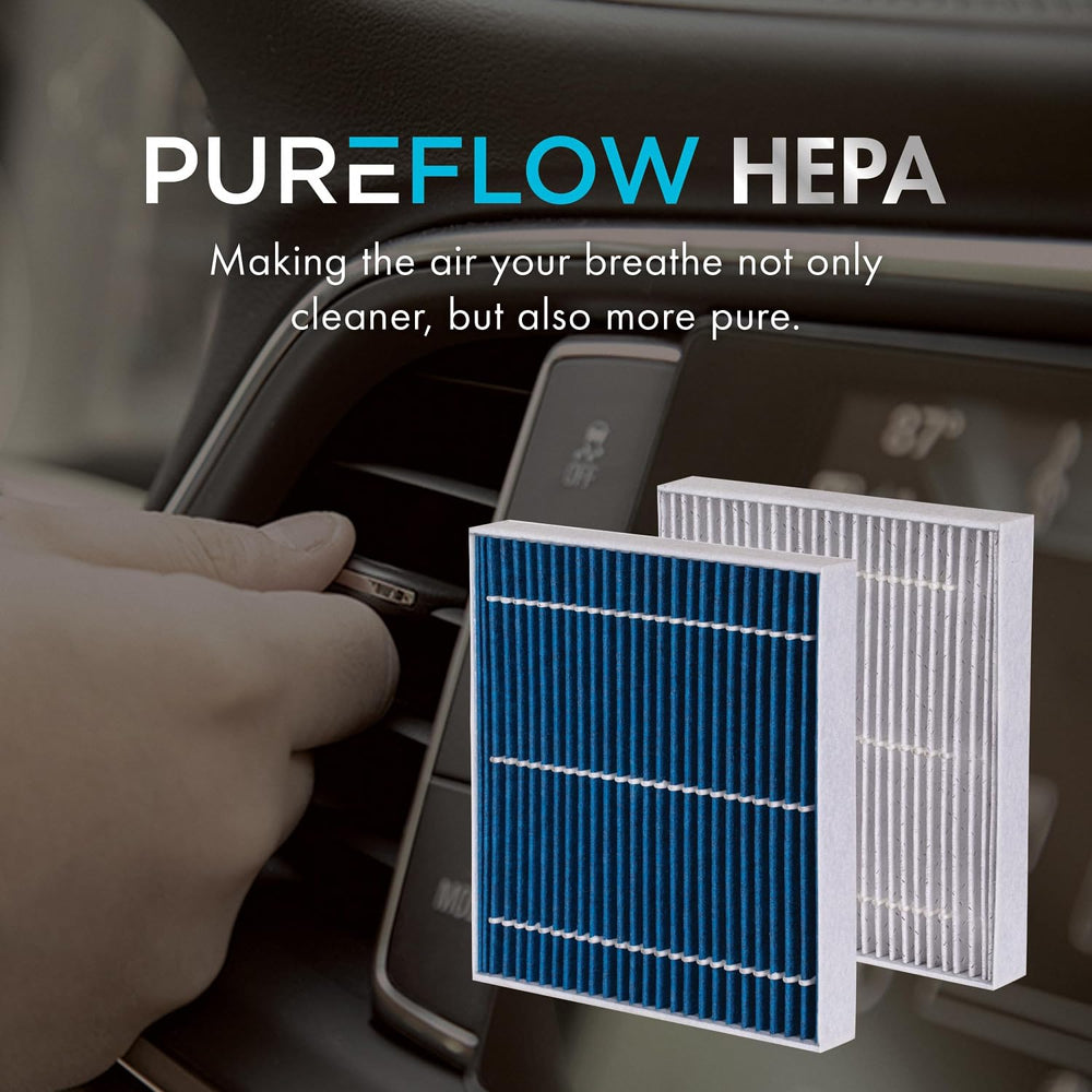 Premium Guard PUREFLOW filter edge with printed model number for easy identification