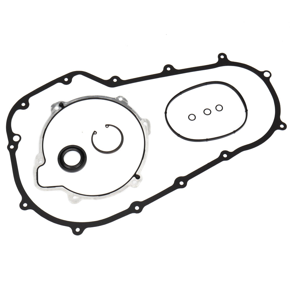 Prewired kit front view showing all gasket parts for easy identification and correct fit