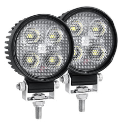 Primelux front view showing the round LED lights for powerful area illumination