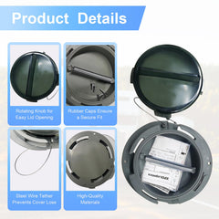PRINIC open holder with registration card inside for secure on-trailer storage
