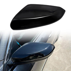 Priprilod left mirror cap front view showing exact OEM fit and restored look