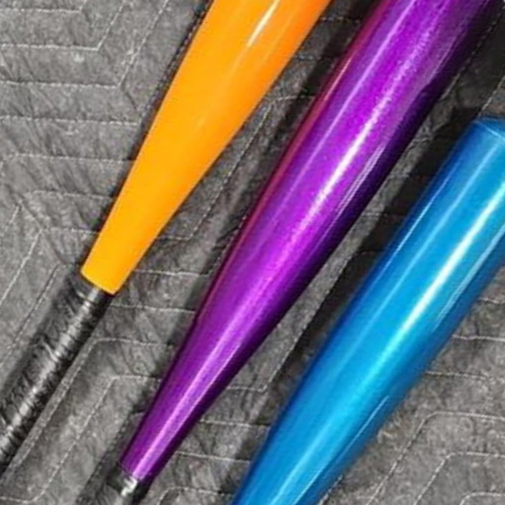 Prismatic Powders applied to bike frame showing decorative, protective finish