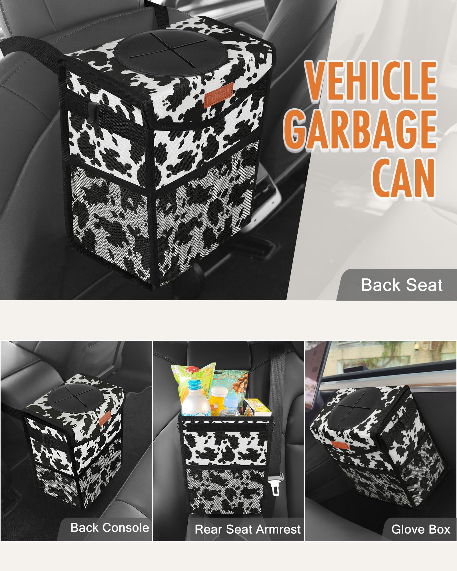 Pritent folded flat storage comparison showing compact portability and easy trunk storage