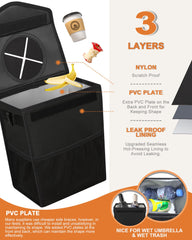 Pritent interior PEVA lining view highlighting leakproof protection