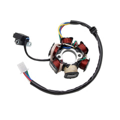 PRO BAT stator coil close-up displaying winding quality and durable insulation