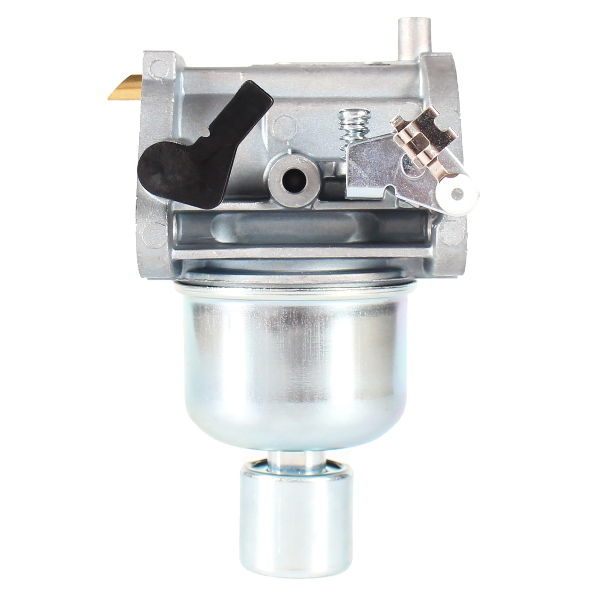 Pro Chaser carburetor side view showing throttle linkage and choke lever for correct alignment