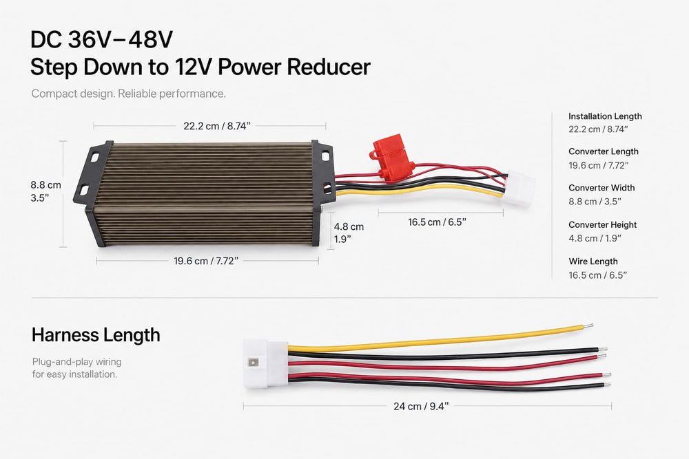 Pro Chaser harness and color-coded connectors laid out for quick, accurate wiring