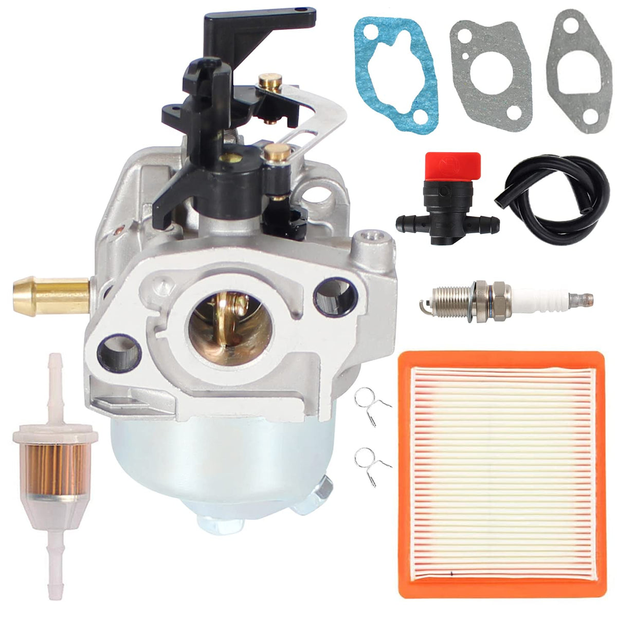 Pro Chaser carburetor front view showing ports and reliable fit
