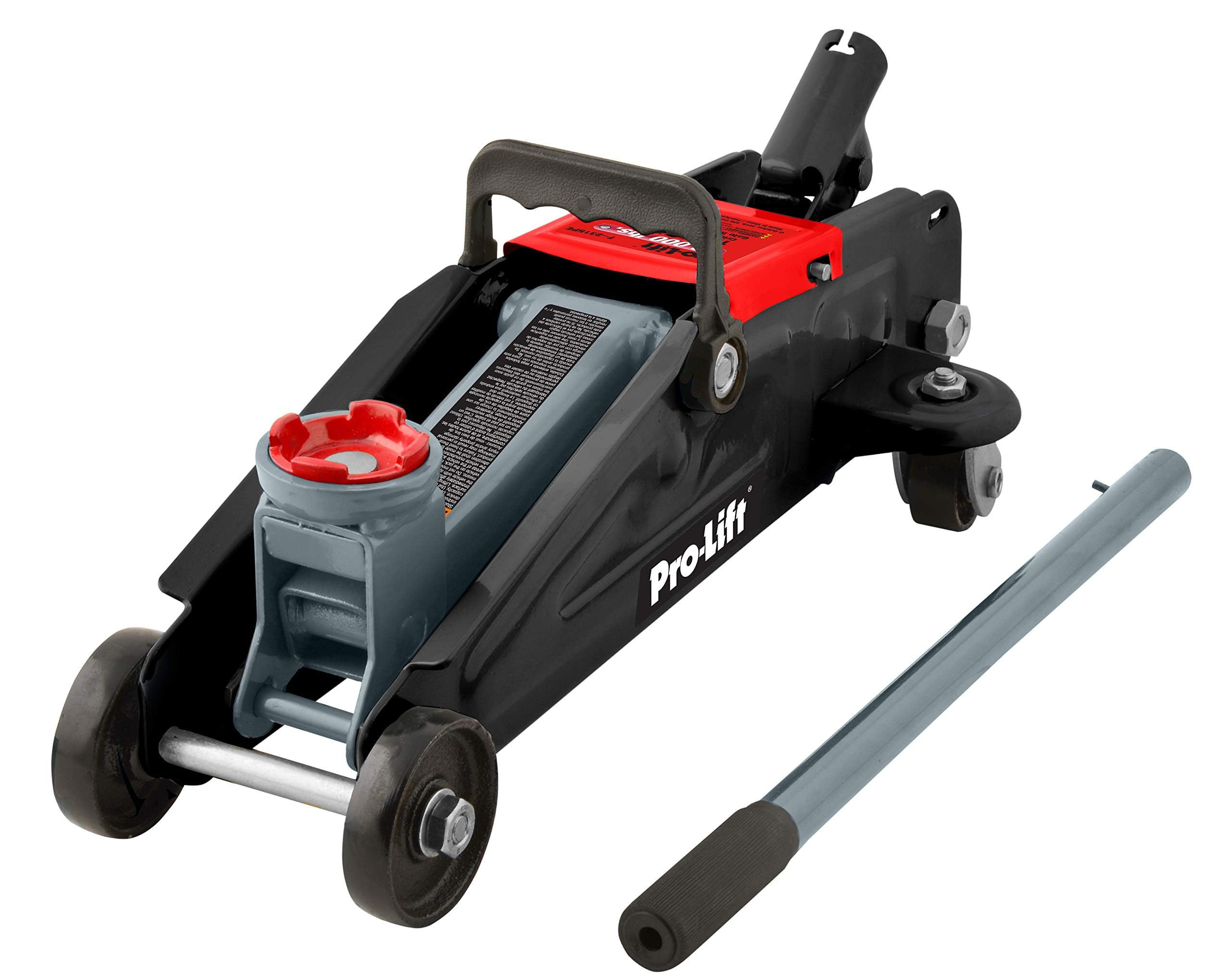Pro-LifT blow-mold case and handle for compact storage and easy transport