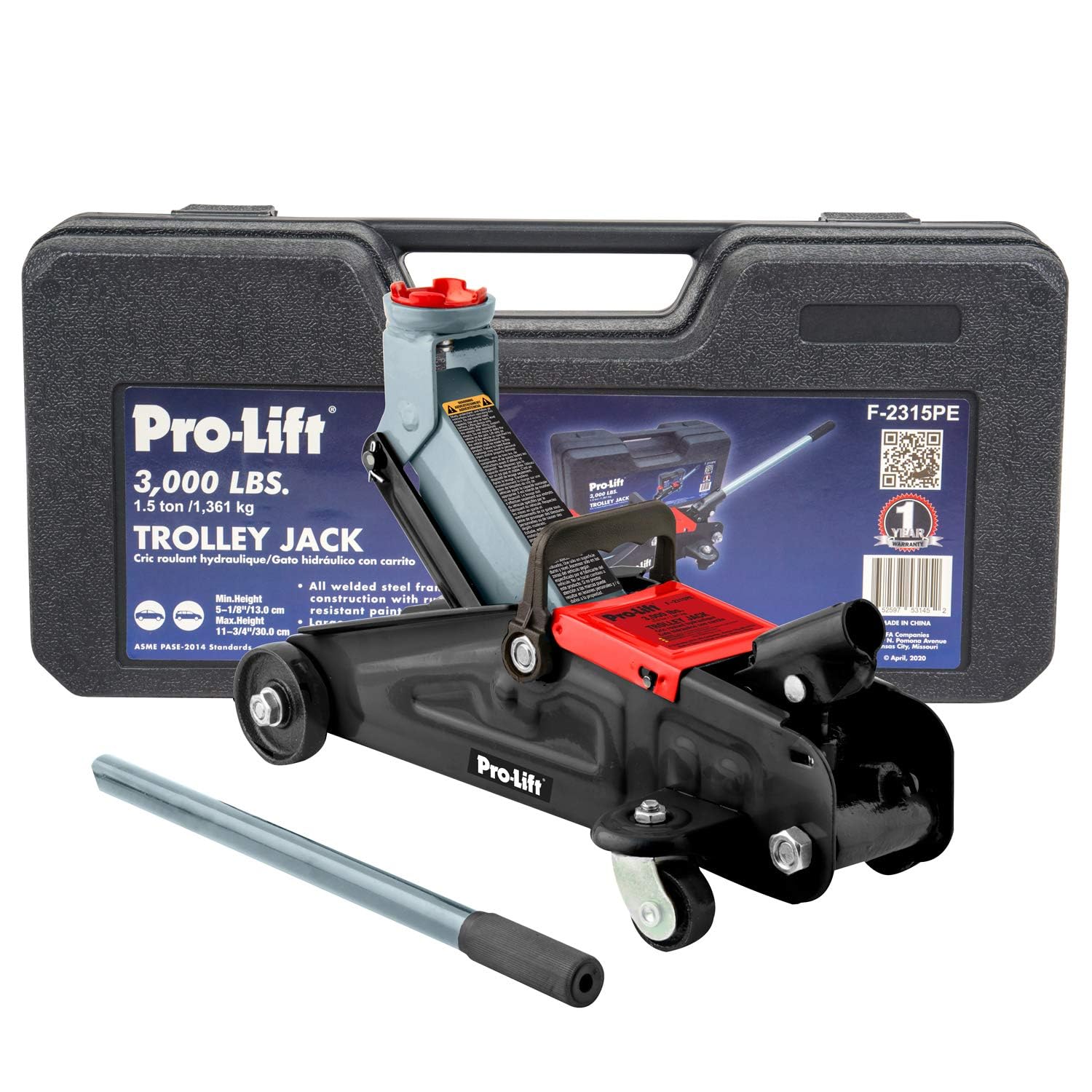 Pro-LifT jack in use under car demonstrating low-profile lift advantage