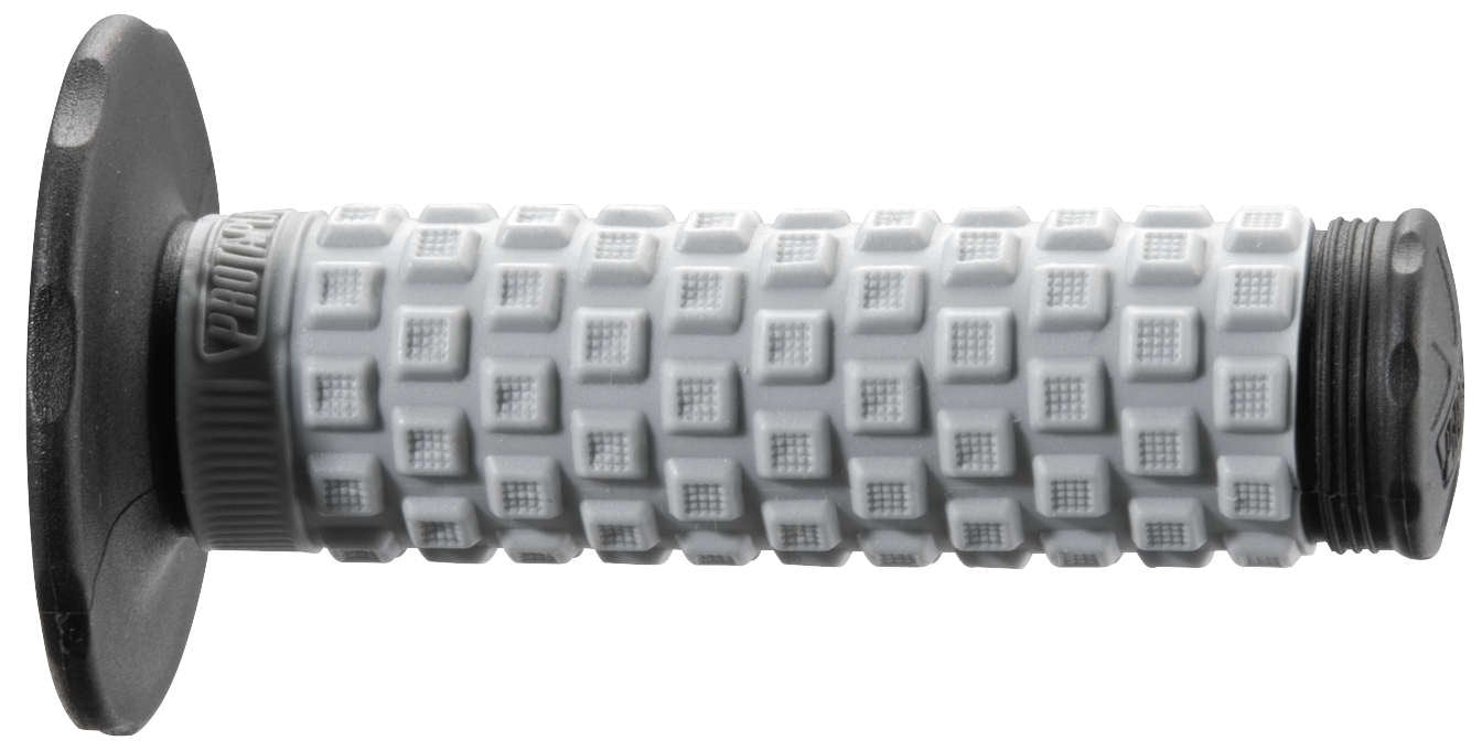 Pro Taper pillow top grips front view showing full grip set and fit benefits
