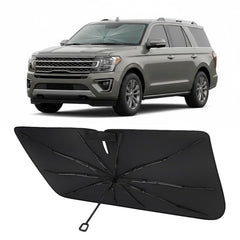 Proadsy front view packaged shade showing full Expedition coverage and easy protection